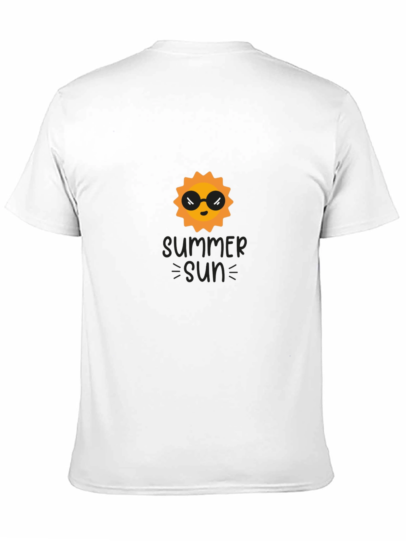 Summer Sun Graphic Tee - Black T-Shirt