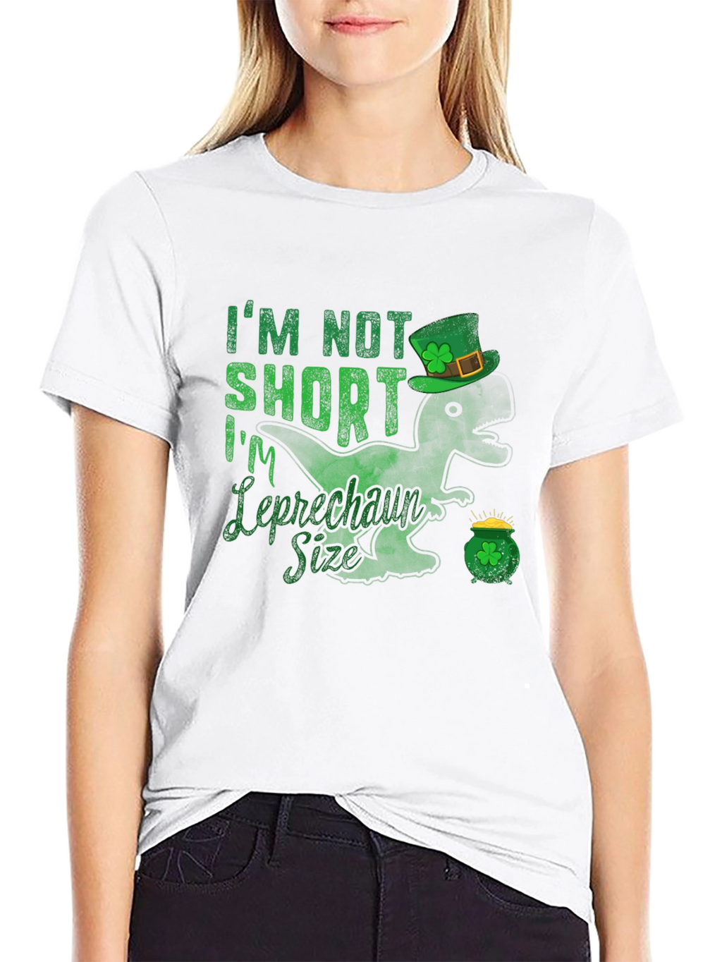 St. Patricks Day Dinosaur T-Shirt