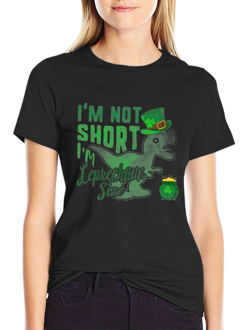 St. Patricks Day Dinosaur T-Shirt