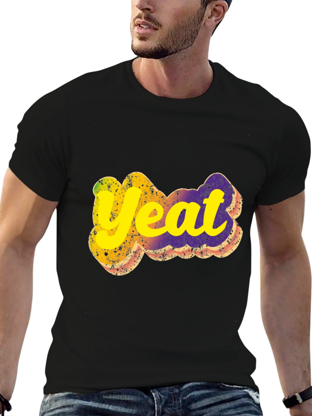 Yeat Graphic Black T-Shirt