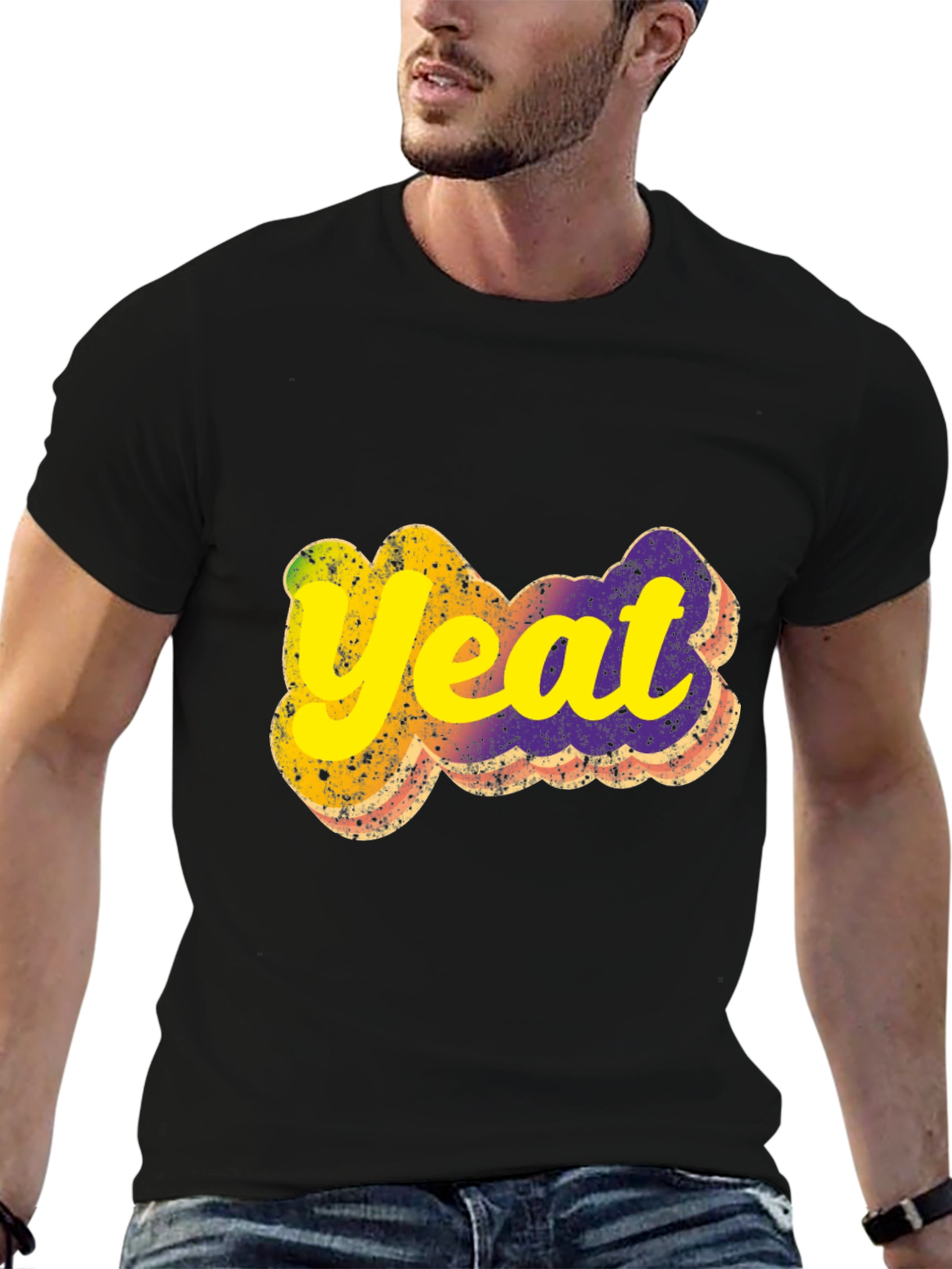 Yeat Graphic Black T-Shirt