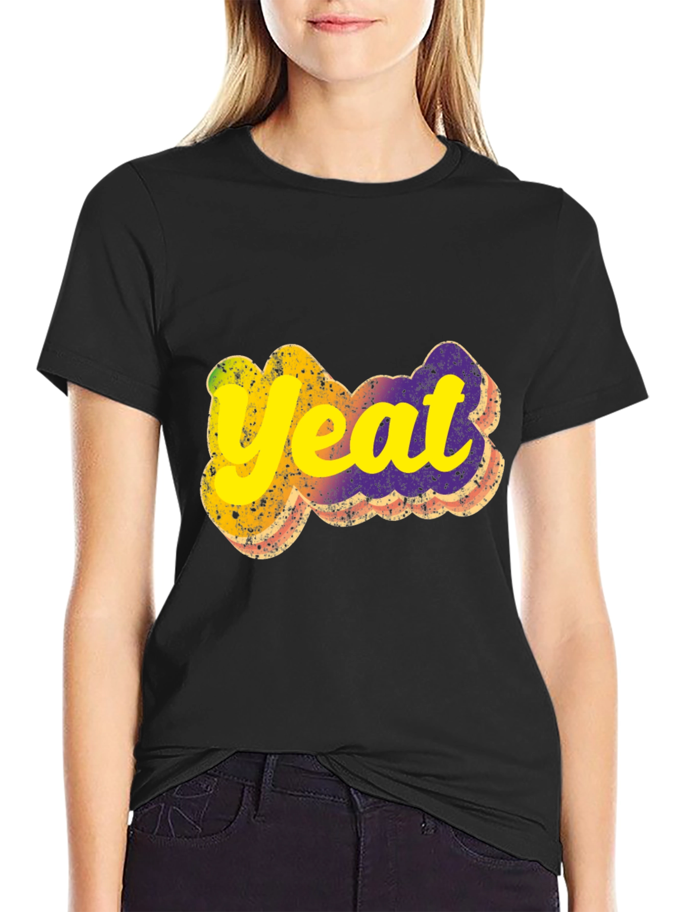 Yeat Graphic Black T-Shirt