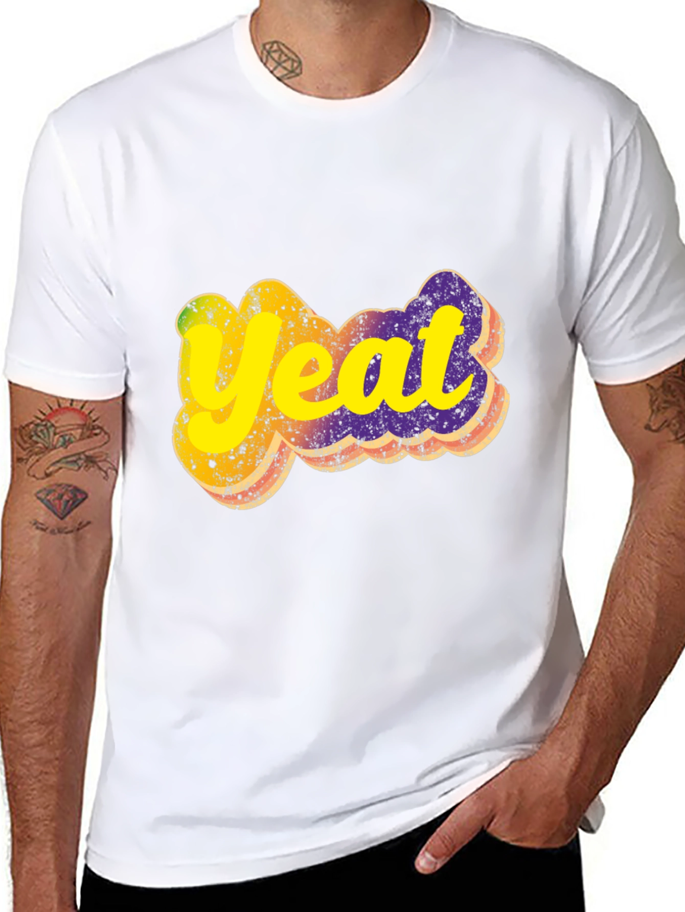 Yeat Graphic Black T-Shirt