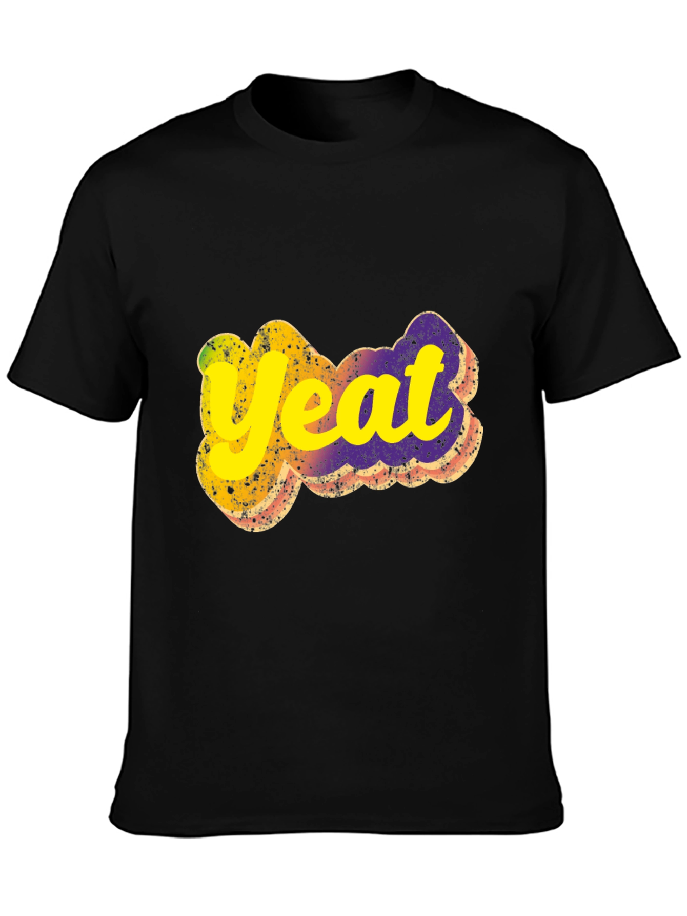 Yeat Graphic Black T-Shirt