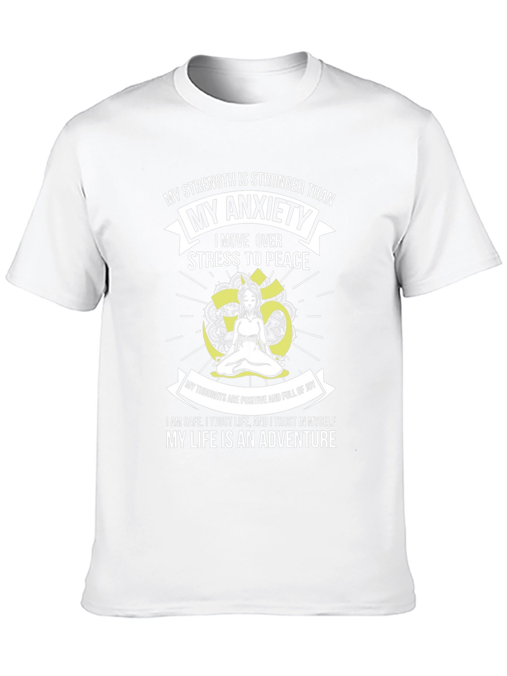 Mindful Meditation T-Shirt: Stress to Peace