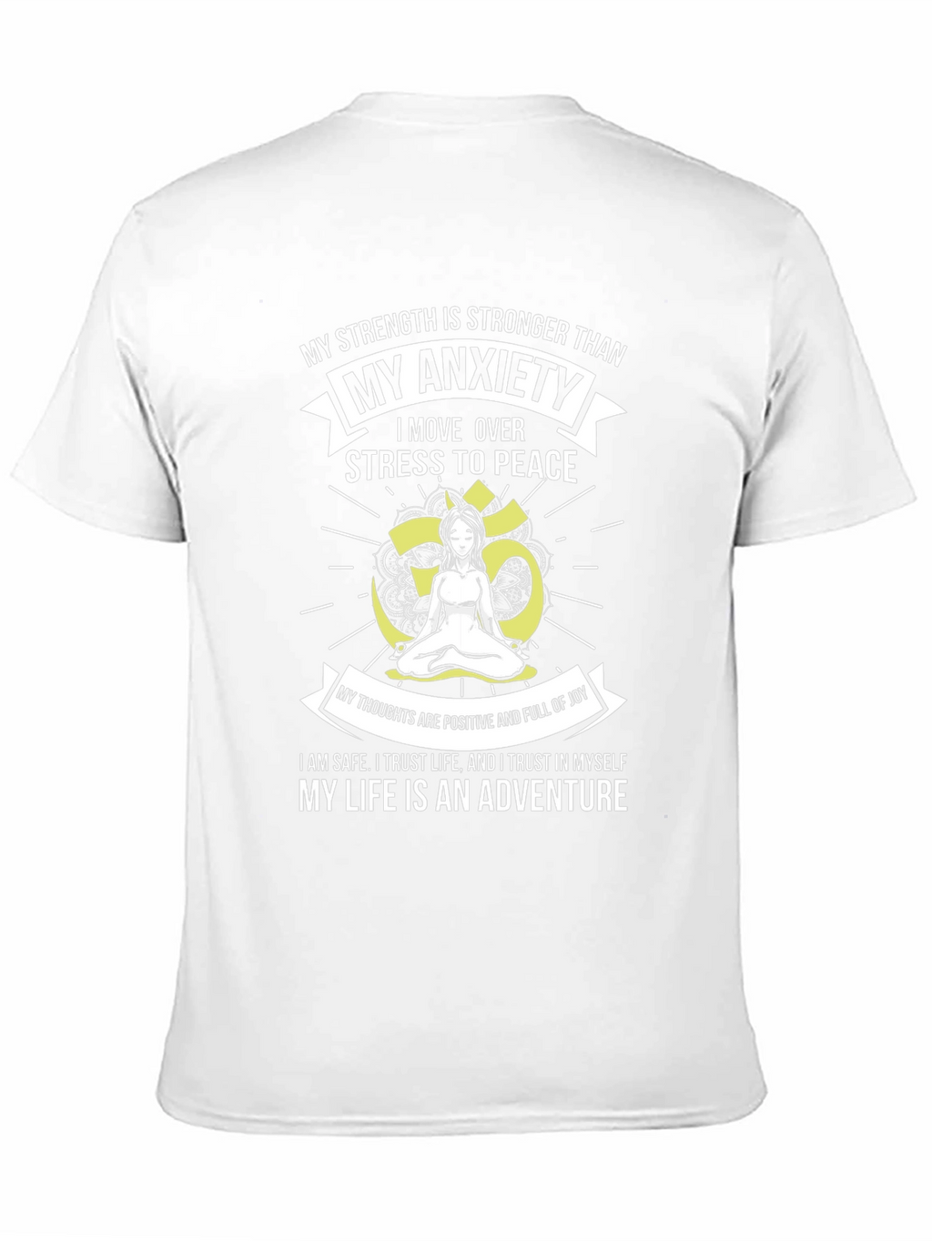 Mindful Meditation T-Shirt: Stress to Peace