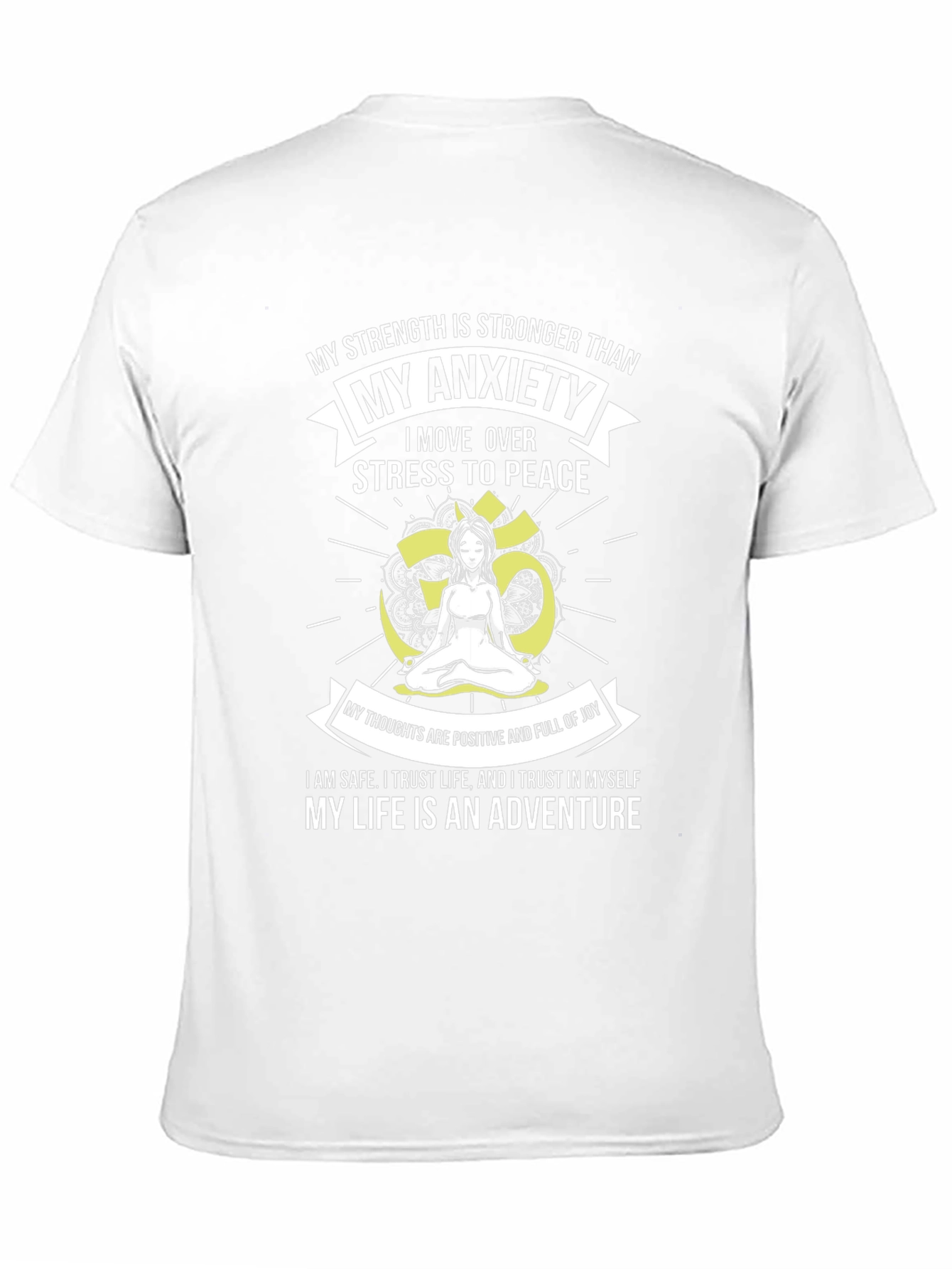 Mindful Meditation T-Shirt: Stress to Peace