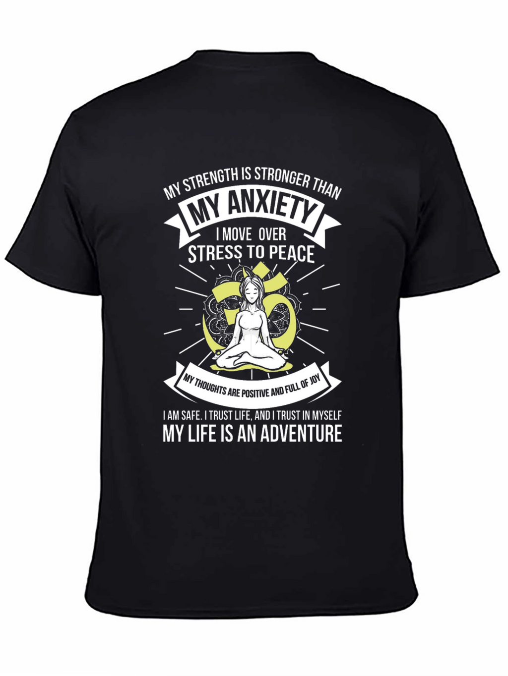 Mindful Meditation T-Shirt: Stress to Peace
