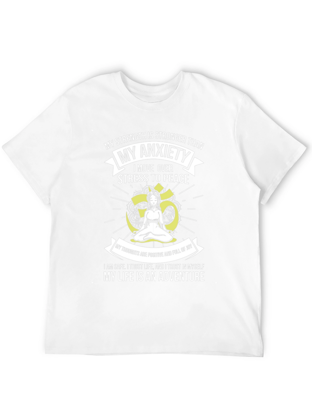 Mindful Meditation T-Shirt: Stress to Peace