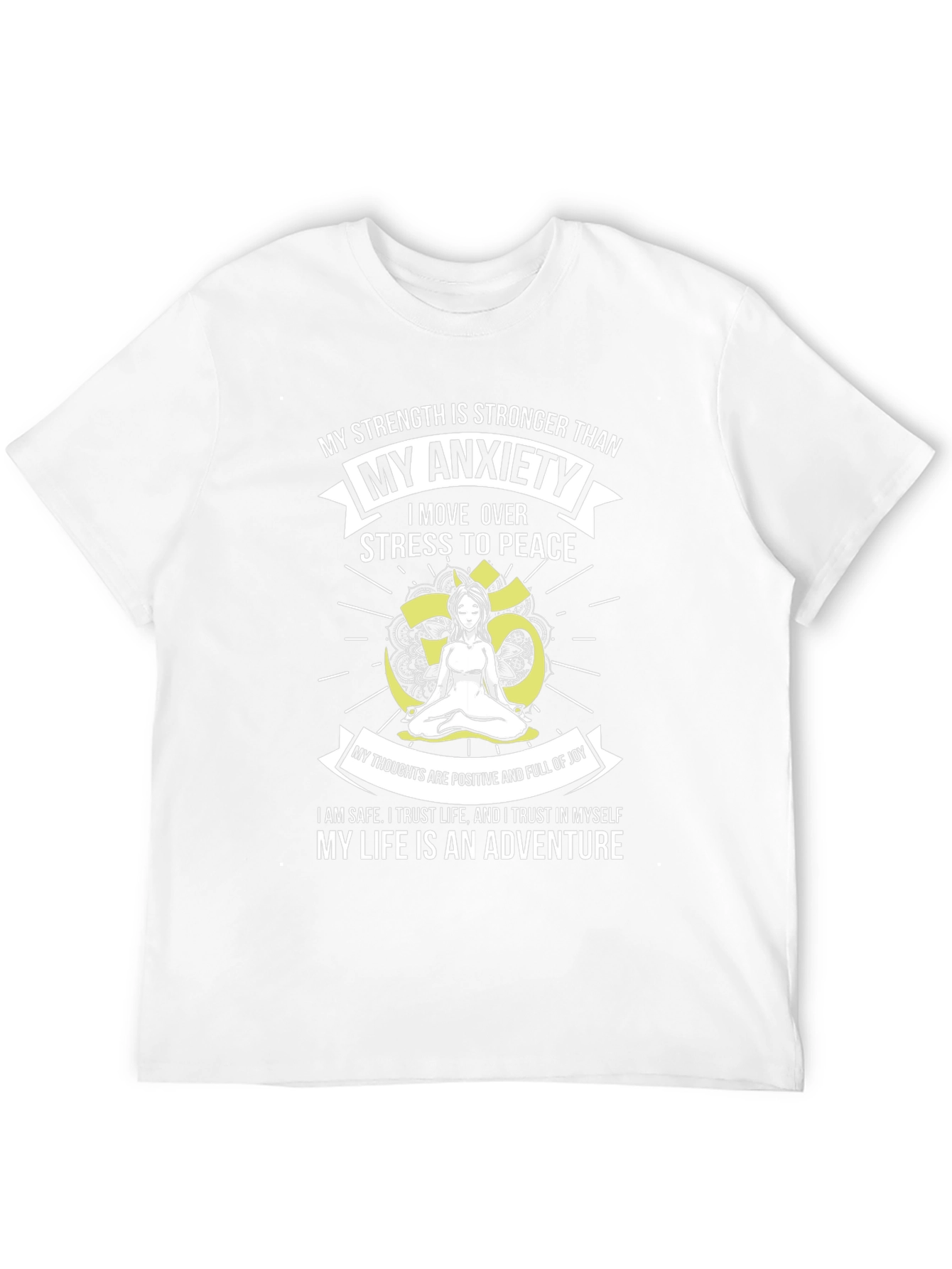 Mindful Meditation T-Shirt: Stress to Peace