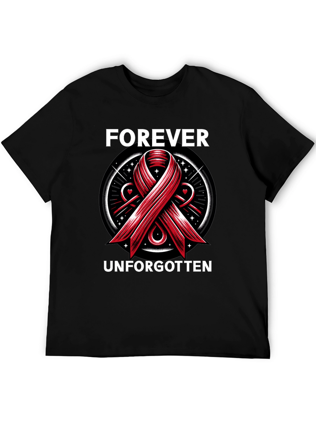 Forever Unforgotten Ribbon Graphic Tee