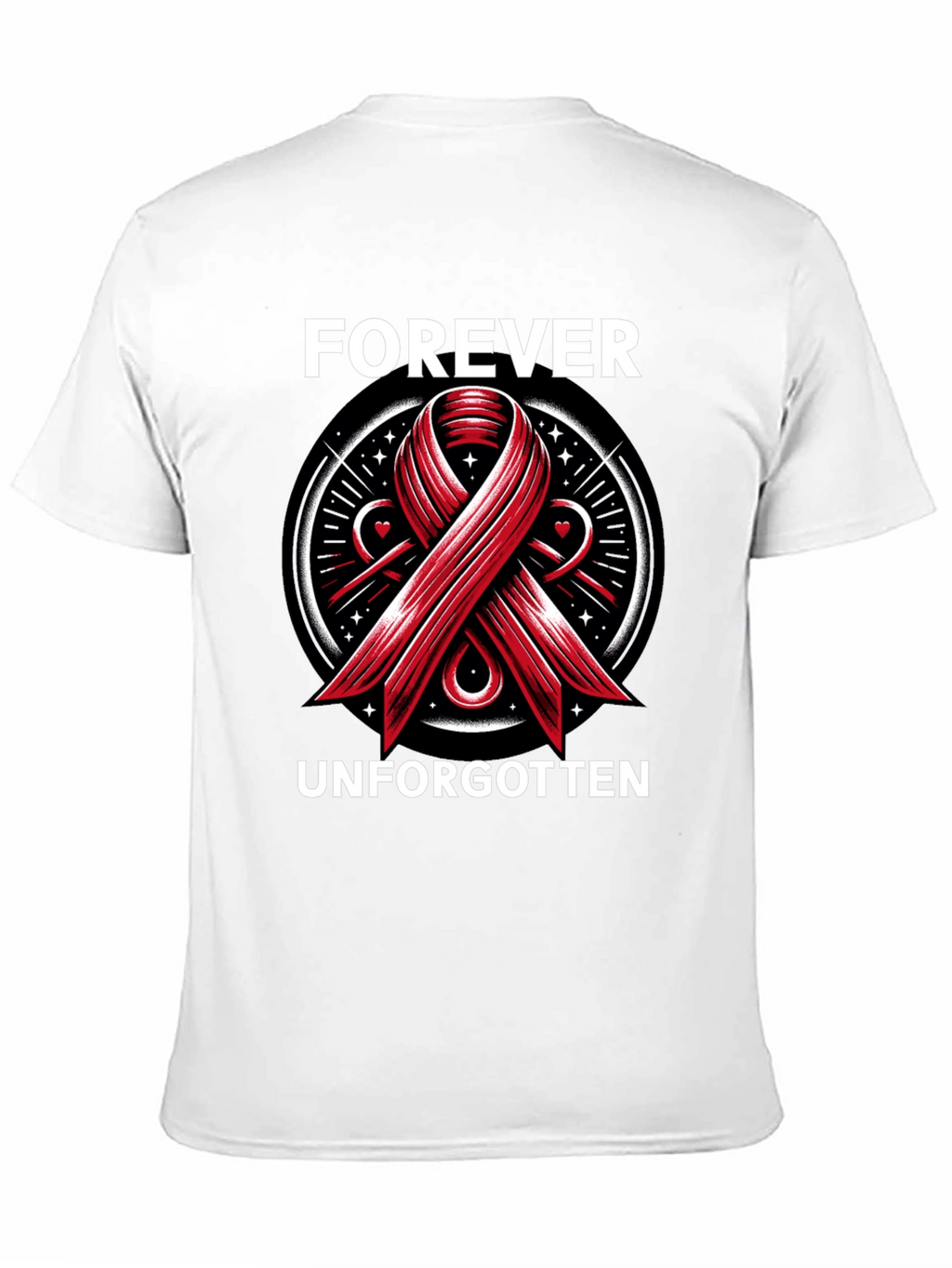 Forever Unforgotten Ribbon Graphic Tee