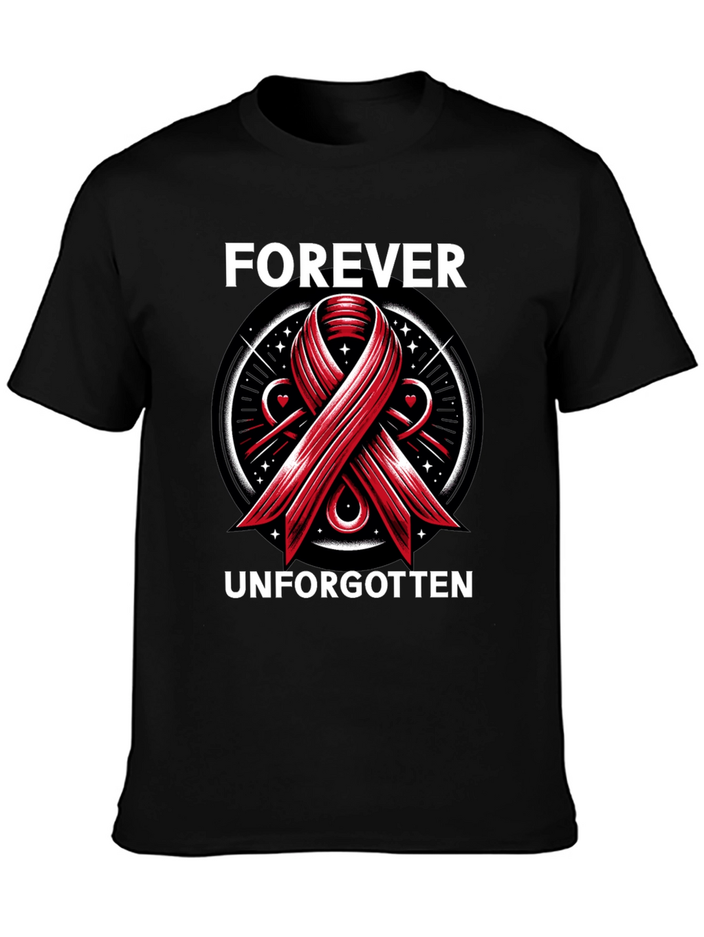 Forever Unforgotten Ribbon Graphic Tee