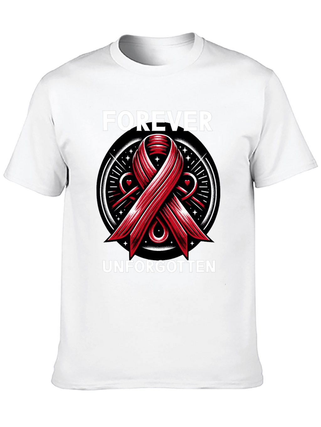 Forever Unforgotten Ribbon Graphic Tee