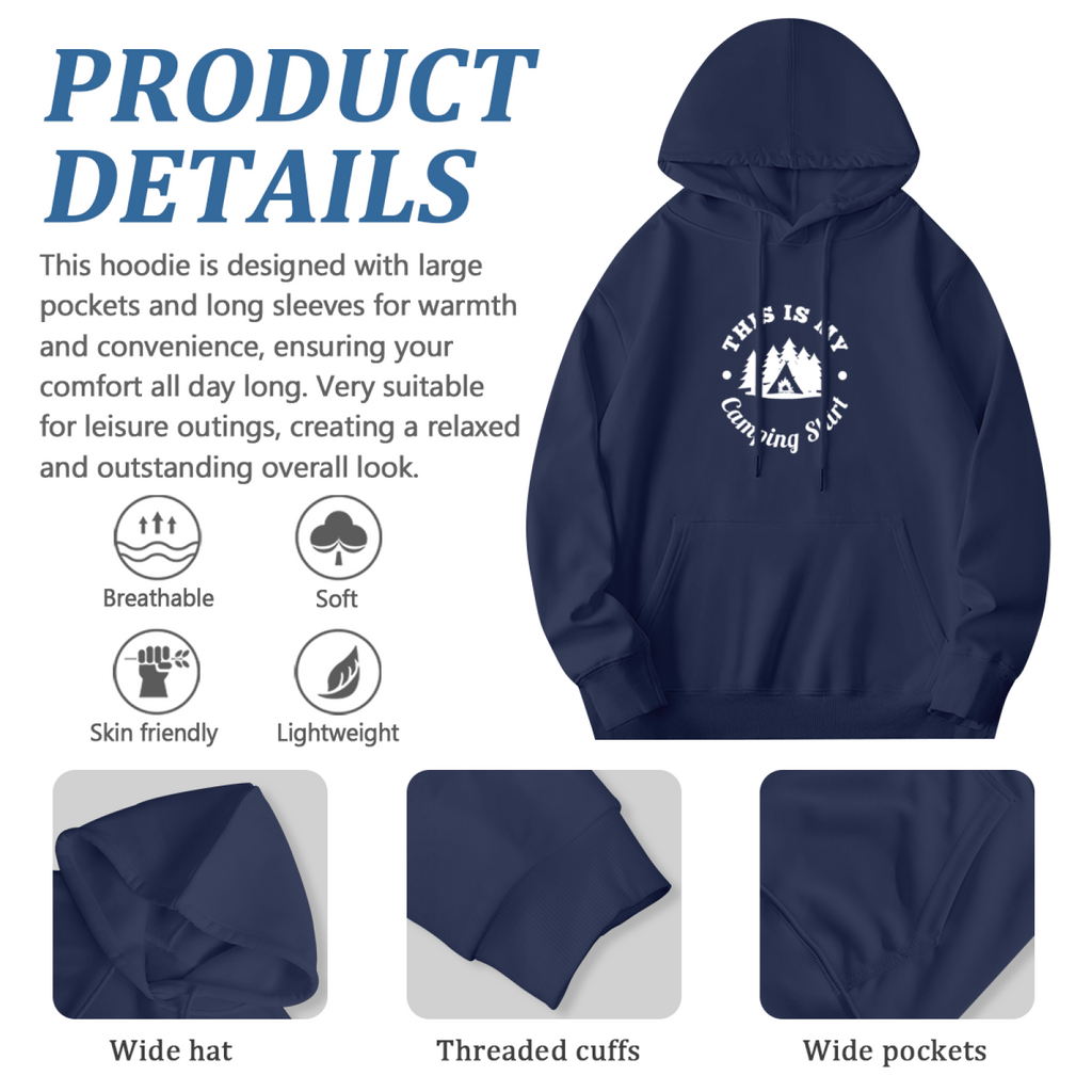 Retro Vintage Hoodie - Unique Graphic Design Pullover Sweatshirt #0514