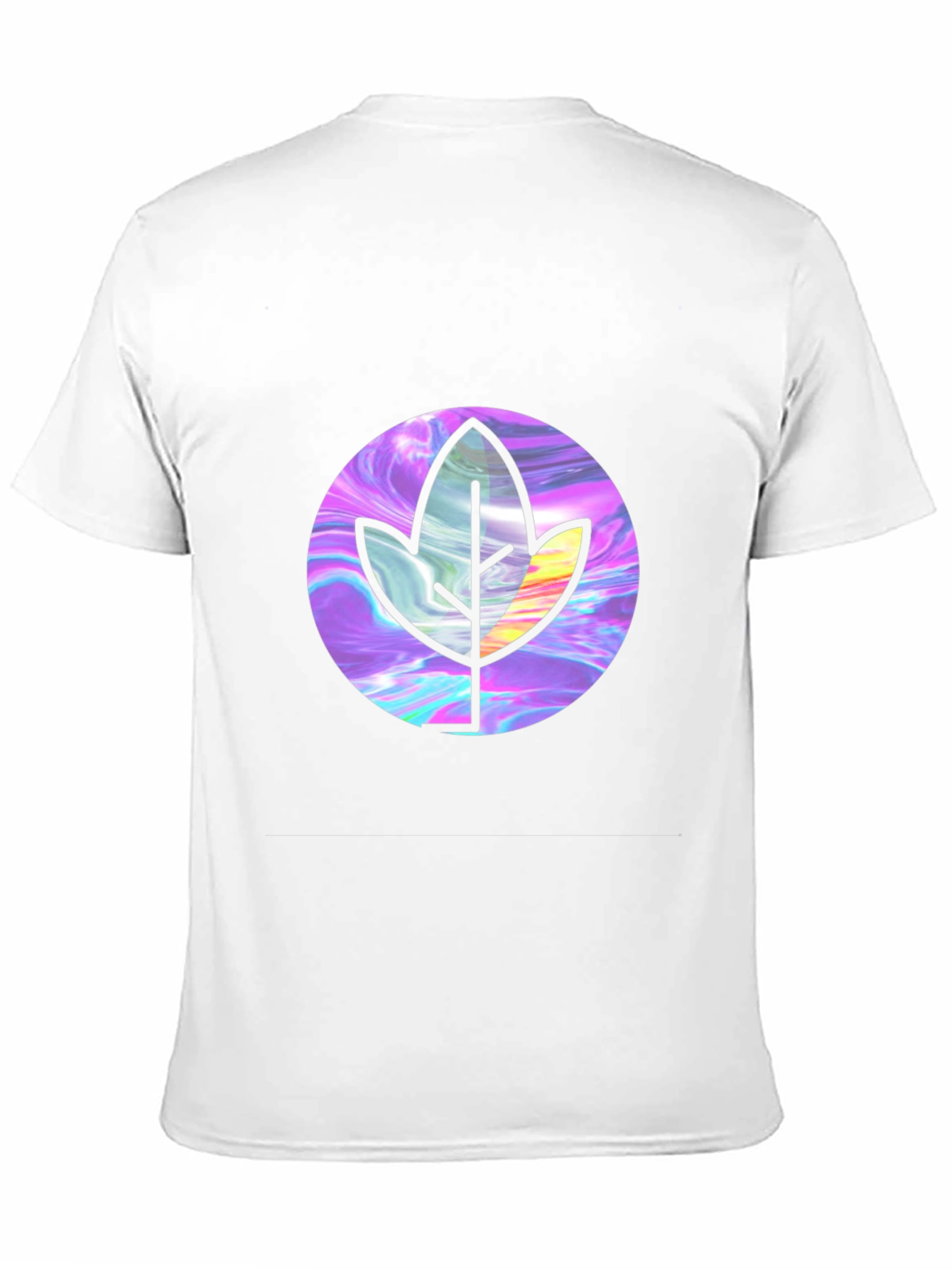 Leaf Graphic Black T-Shirt - Stylish & Unique Design
