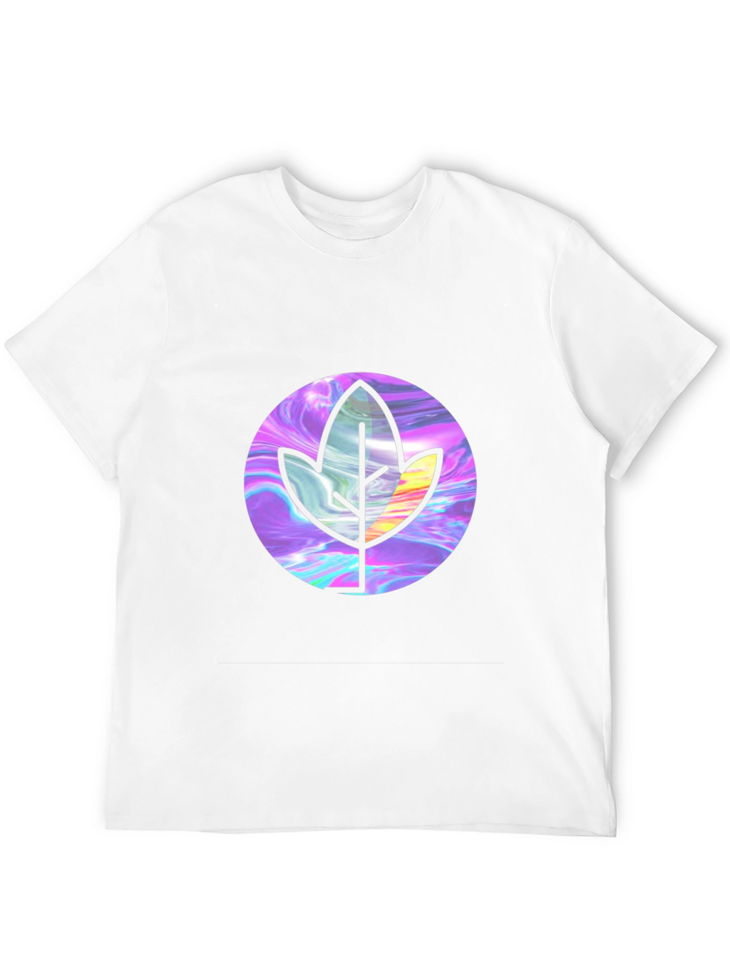 Leaf Graphic Black T-Shirt - Stylish & Unique Design