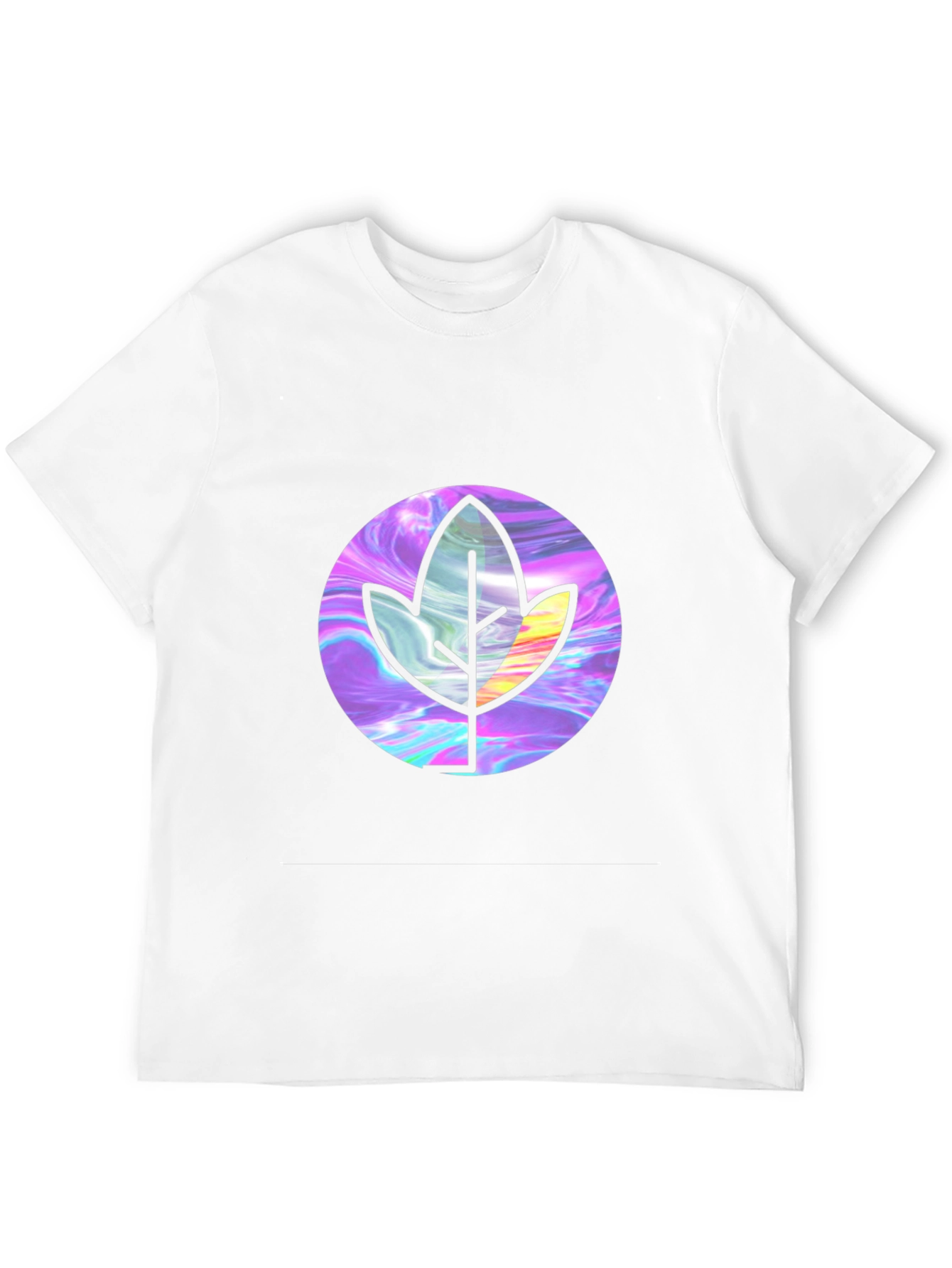 Leaf Graphic Black T-Shirt - Stylish & Unique Design