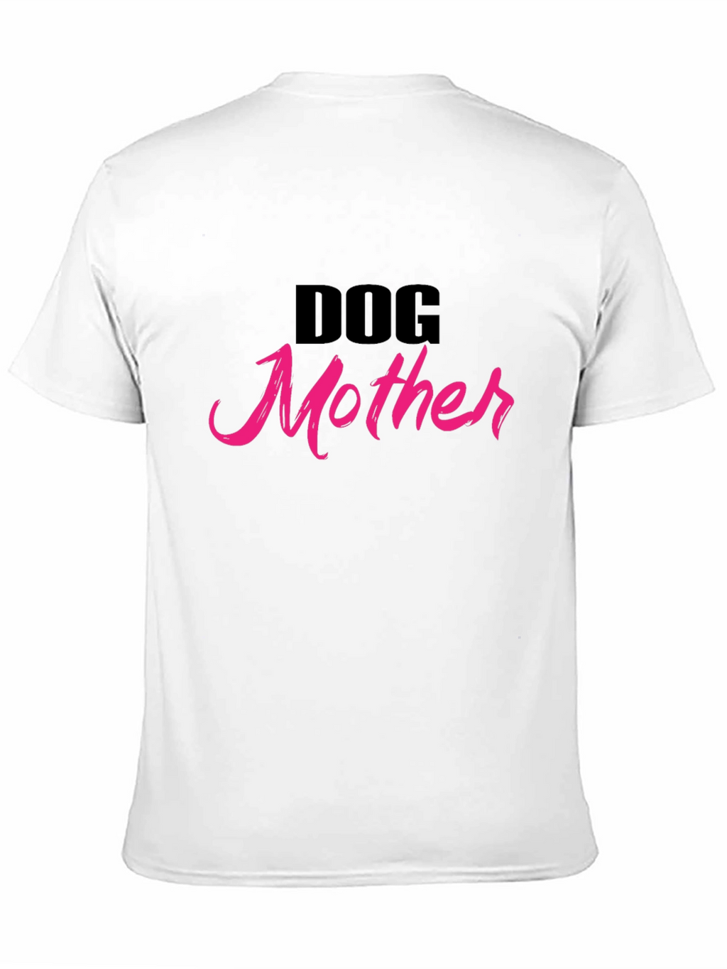Dog Mother T-Shirt - Black Cotton Blend Tee
