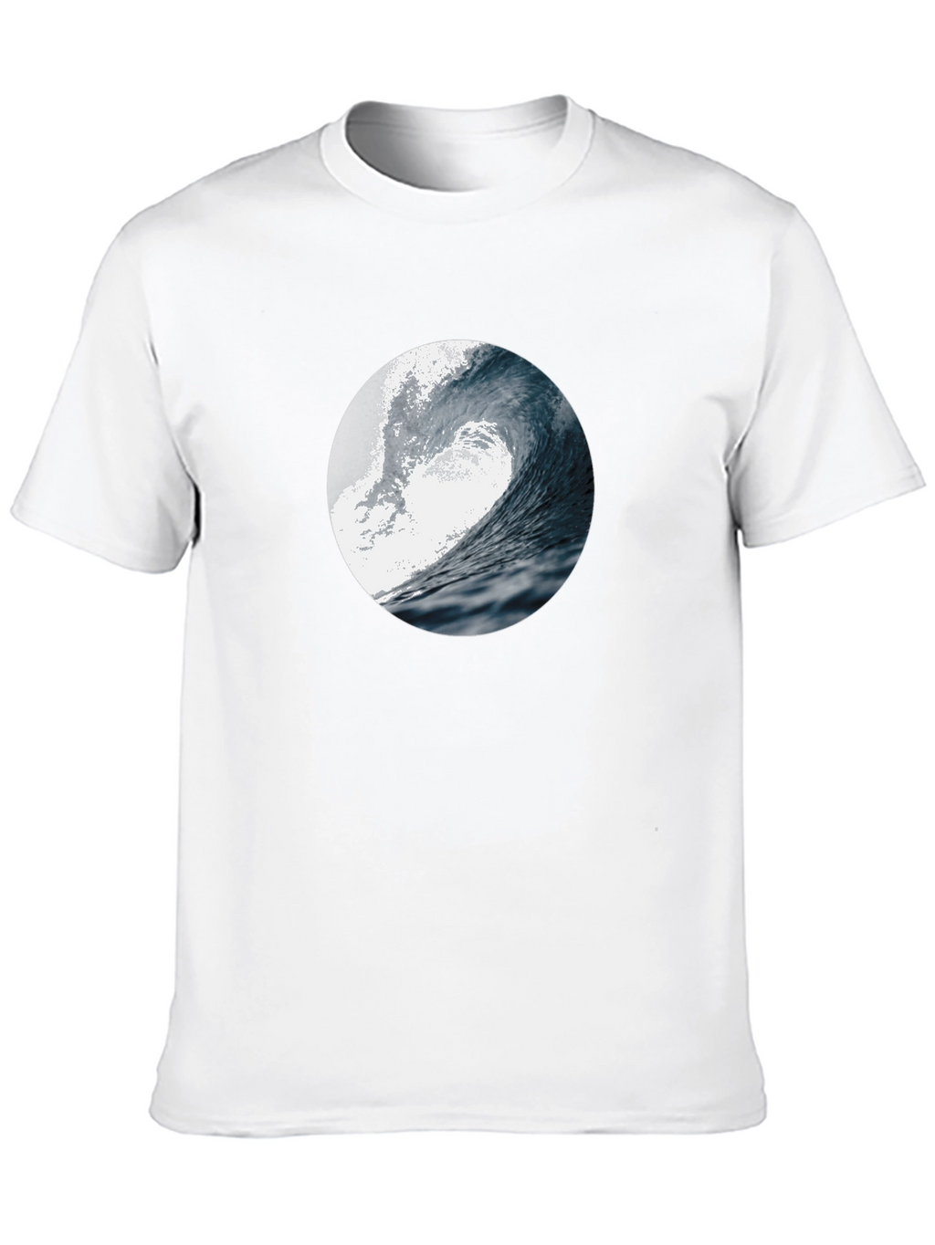 Wave Circle Graphic Tee