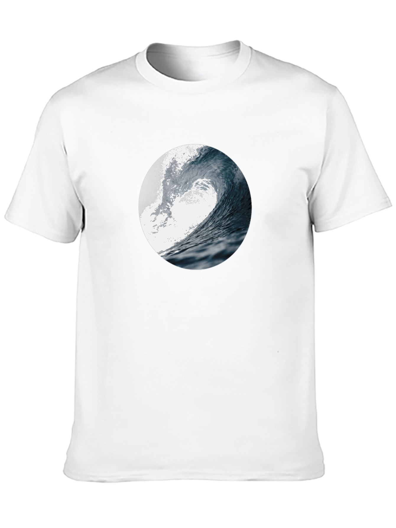 Wave Circle Graphic Tee