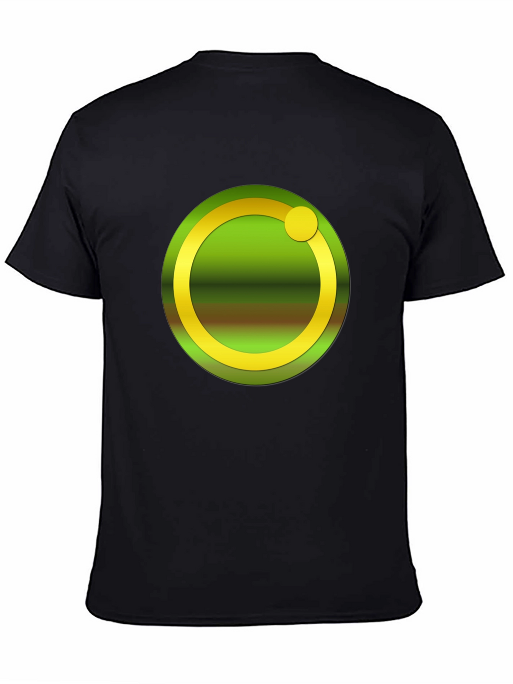 Green & Gold Circle Graphic Tee