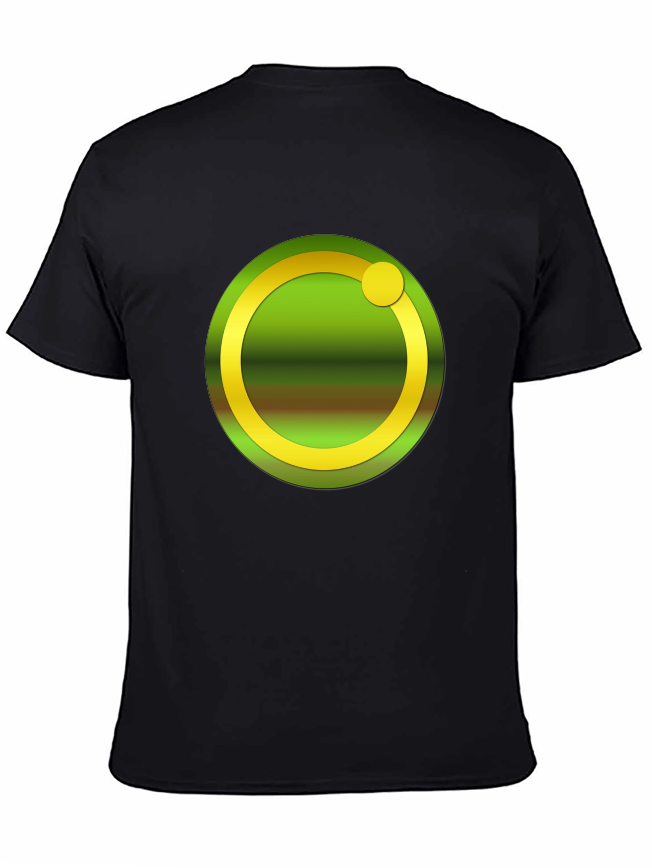 Green & Gold Circle Graphic Tee