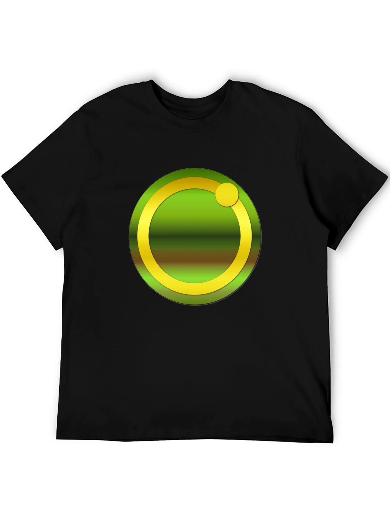 Green & Gold Circle Graphic Tee
