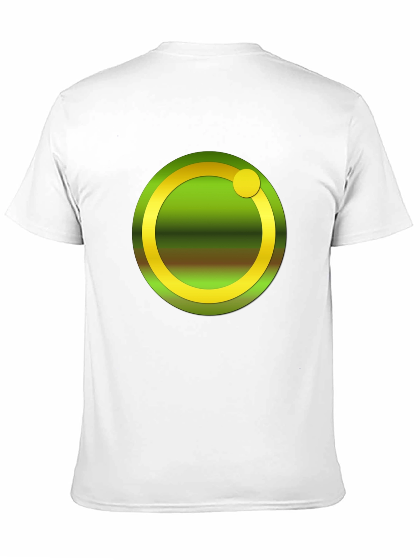 Green & Gold Circle Graphic Tee