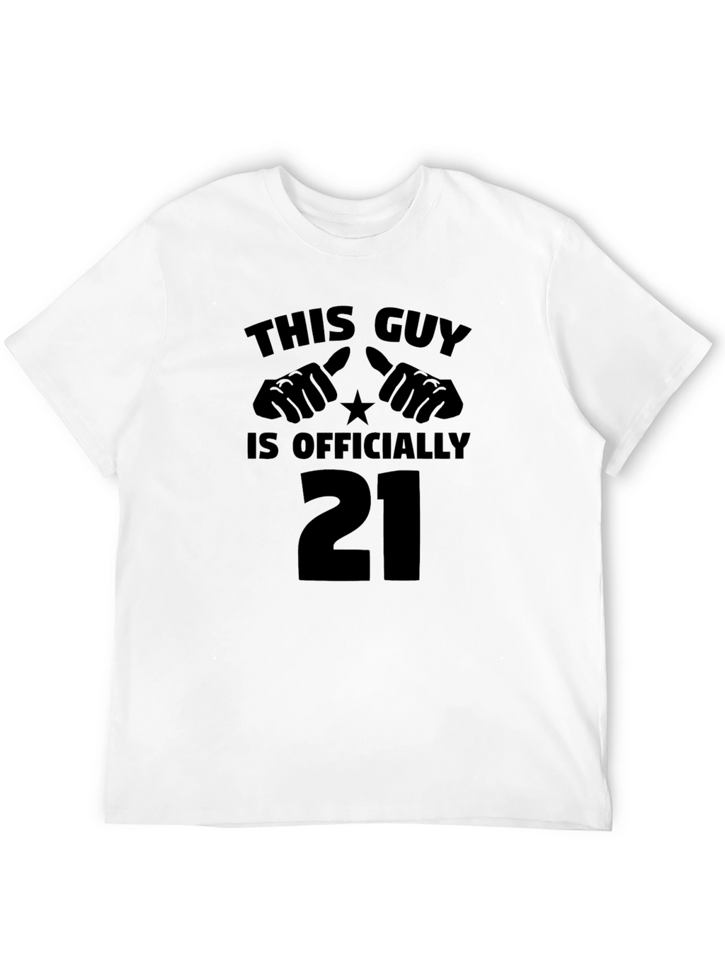 This Guy is Officially 21 T-Shirt - Birthday Gift