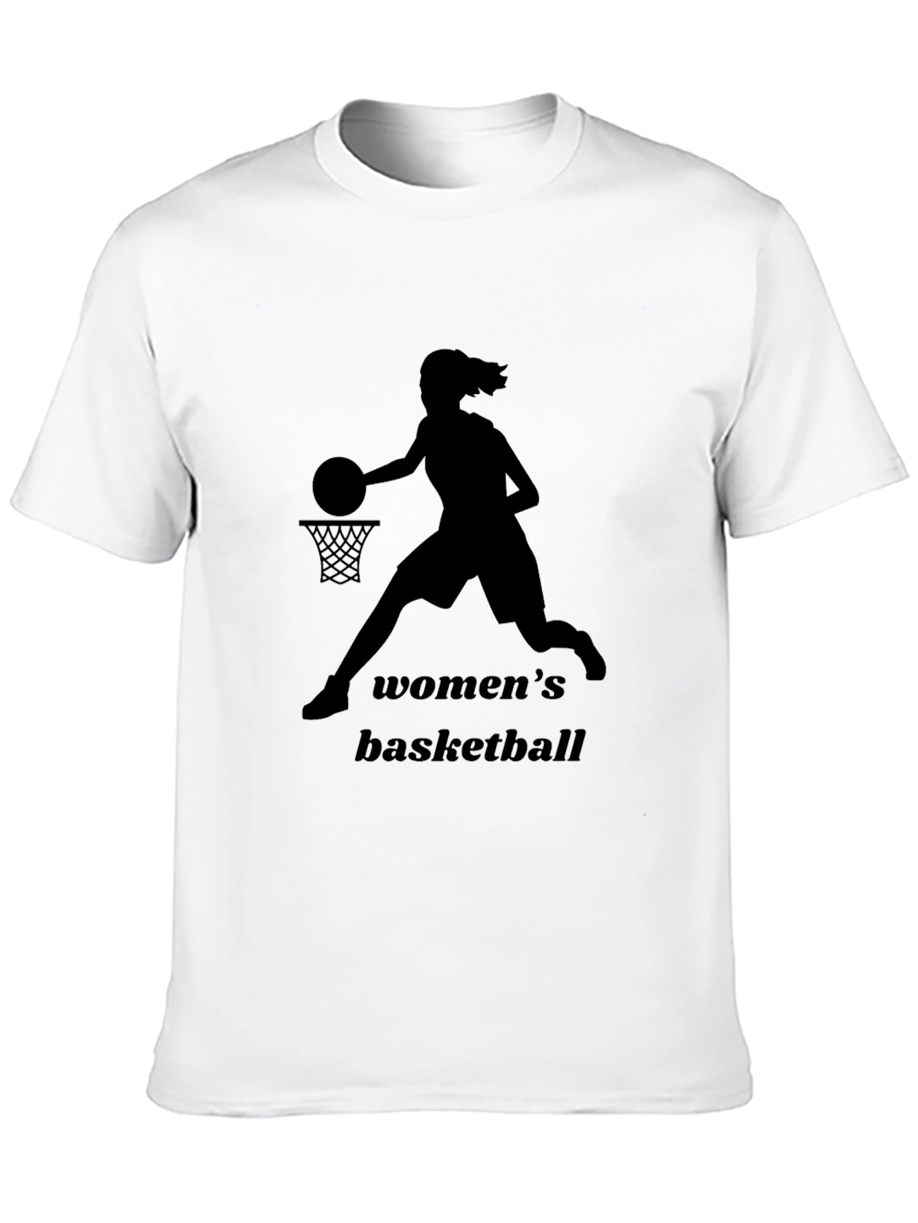 Womens Basketball Graphic T-Shirt