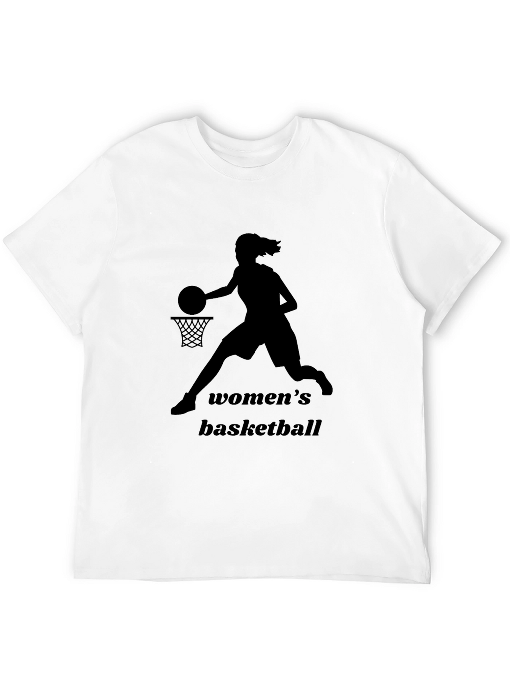 Womens Basketball Graphic T-Shirt