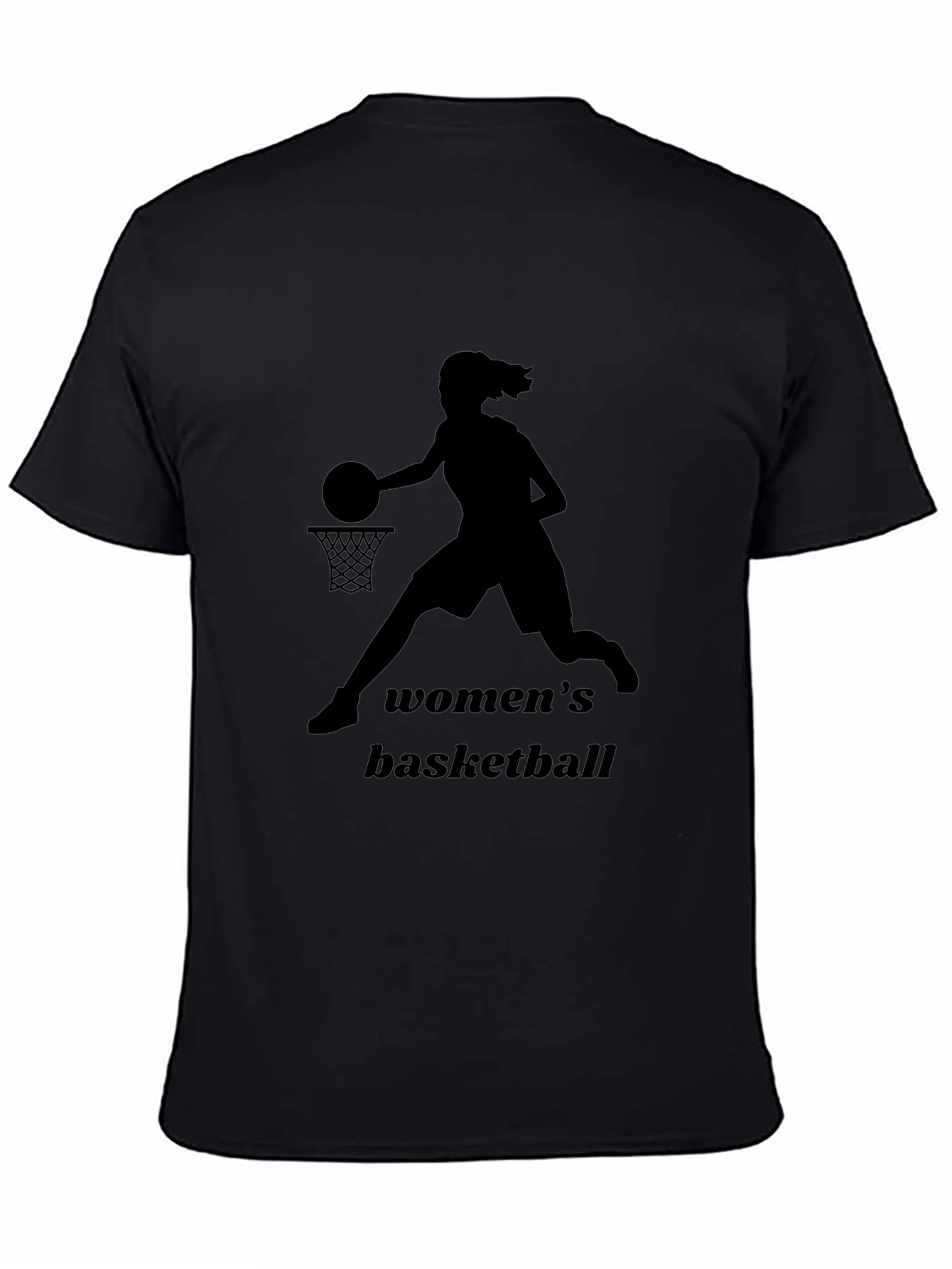Womens Basketball Graphic T-Shirt