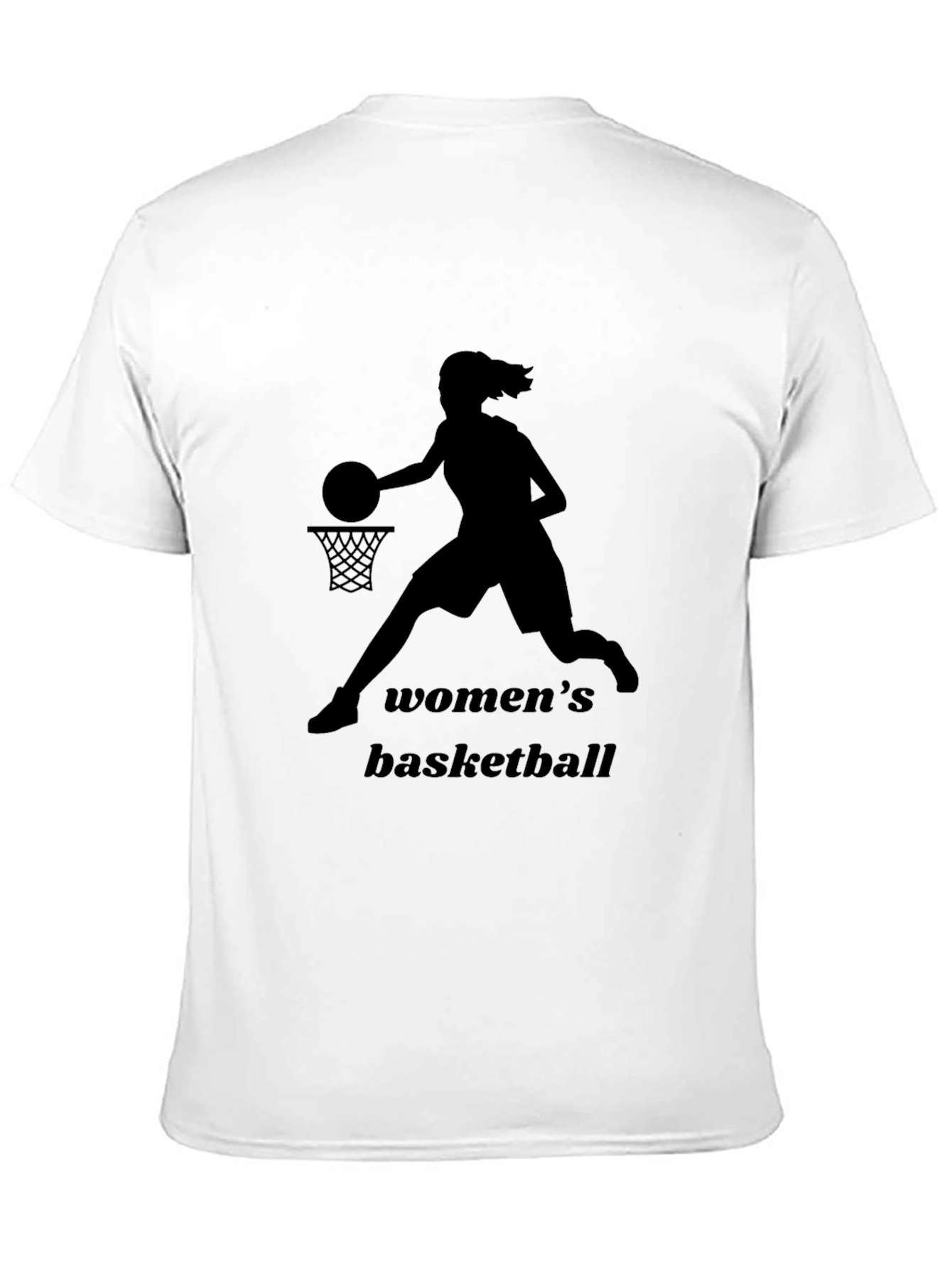 Womens Basketball Graphic T-Shirt