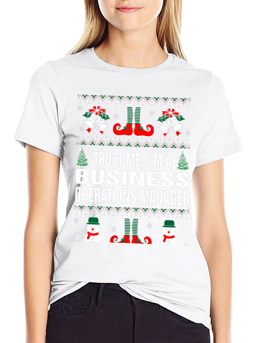Trust Me Business Operations Manager Christmas T-Shirt