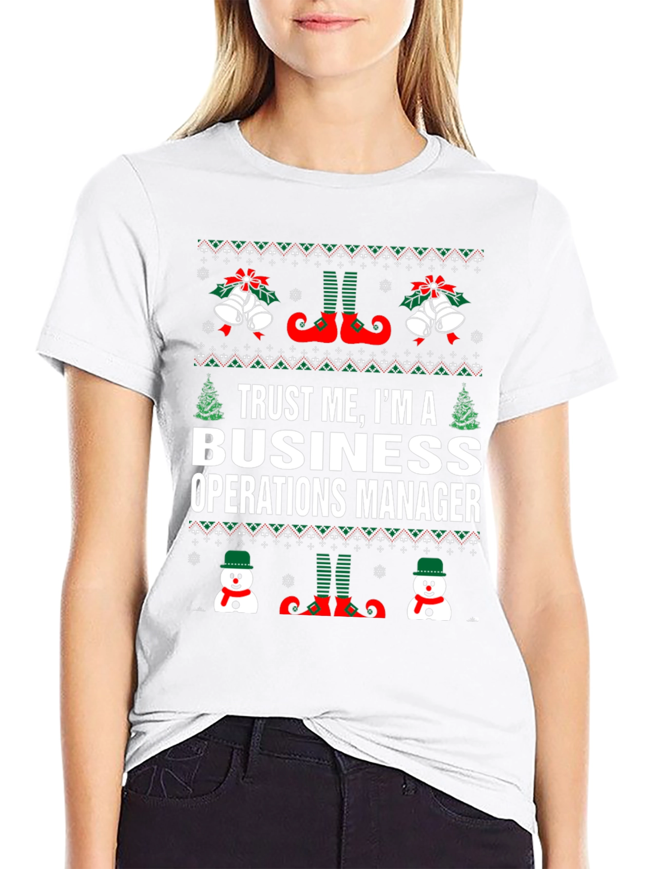 Trust Me Business Operations Manager Christmas T-Shirt