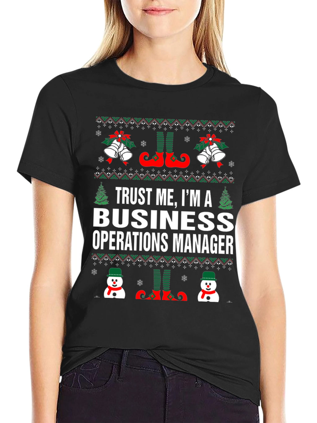 Trust Me Business Operations Manager Christmas T-Shirt