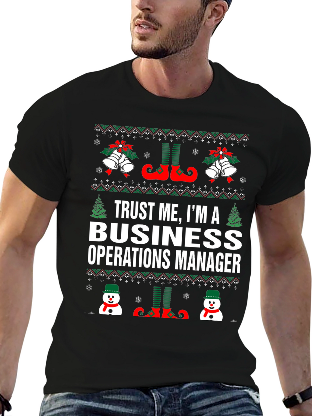 Trust Me Business Operations Manager Christmas T-Shirt