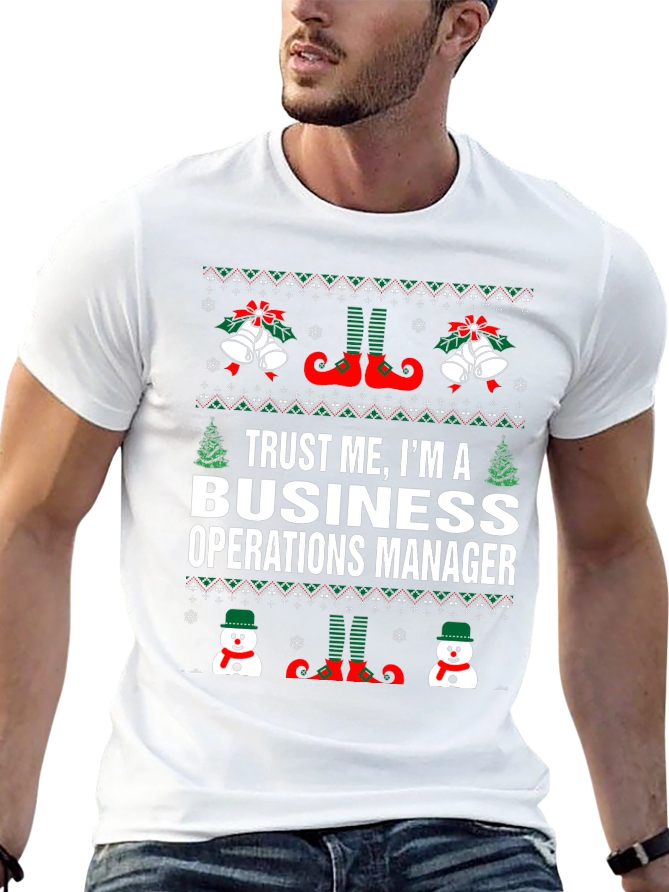 Trust Me Business Operations Manager Christmas T-Shirt