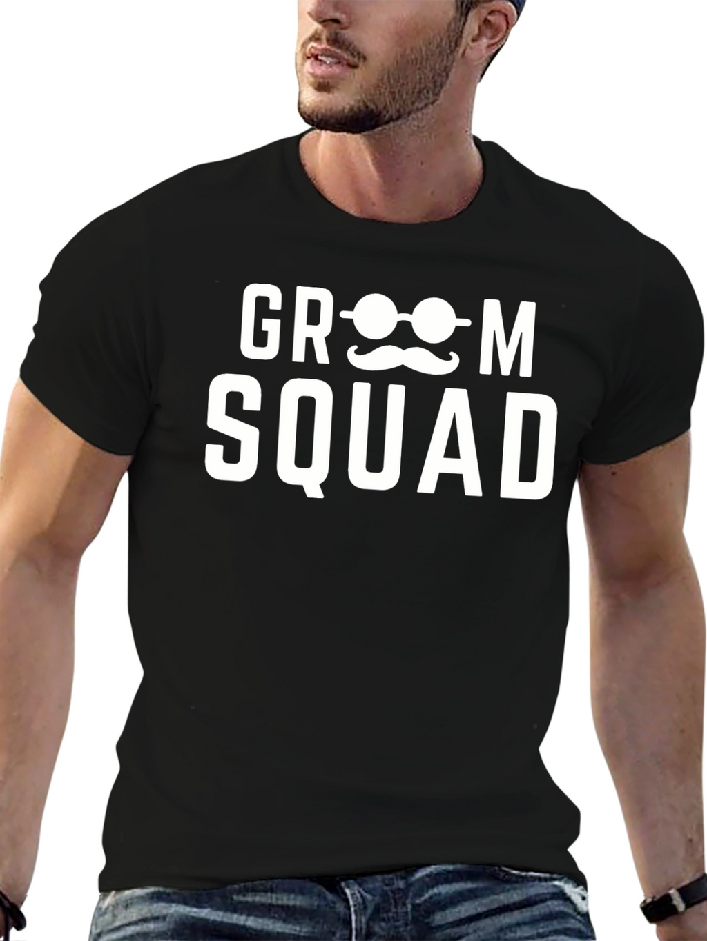 Groom Squad T-Shirt: Wedding Party Apparel