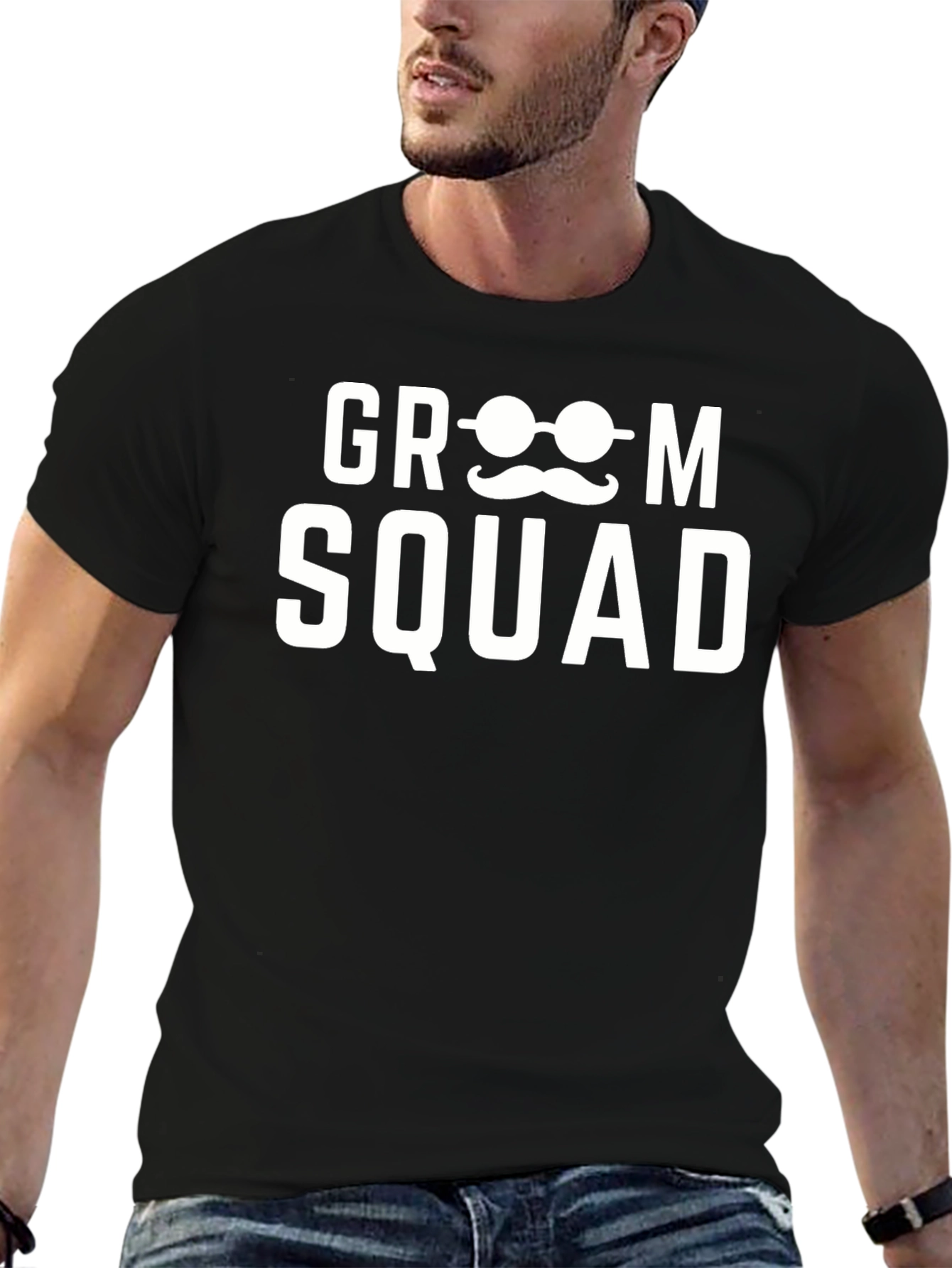 Groom Squad T-Shirt: Wedding Party Apparel