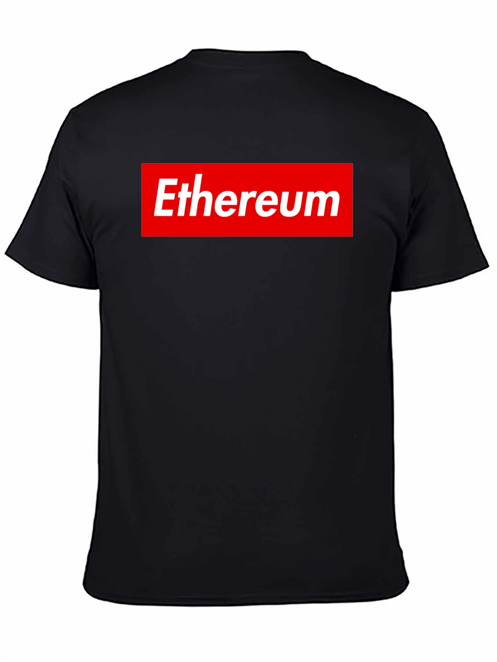 Ethereum Logo Black T-Shirt - Supreme Style