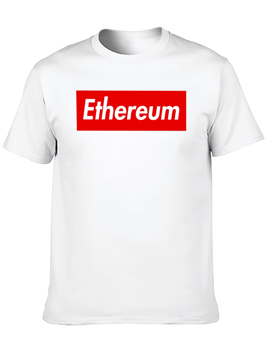 Ethereum Logo Black T-Shirt - Supreme Style