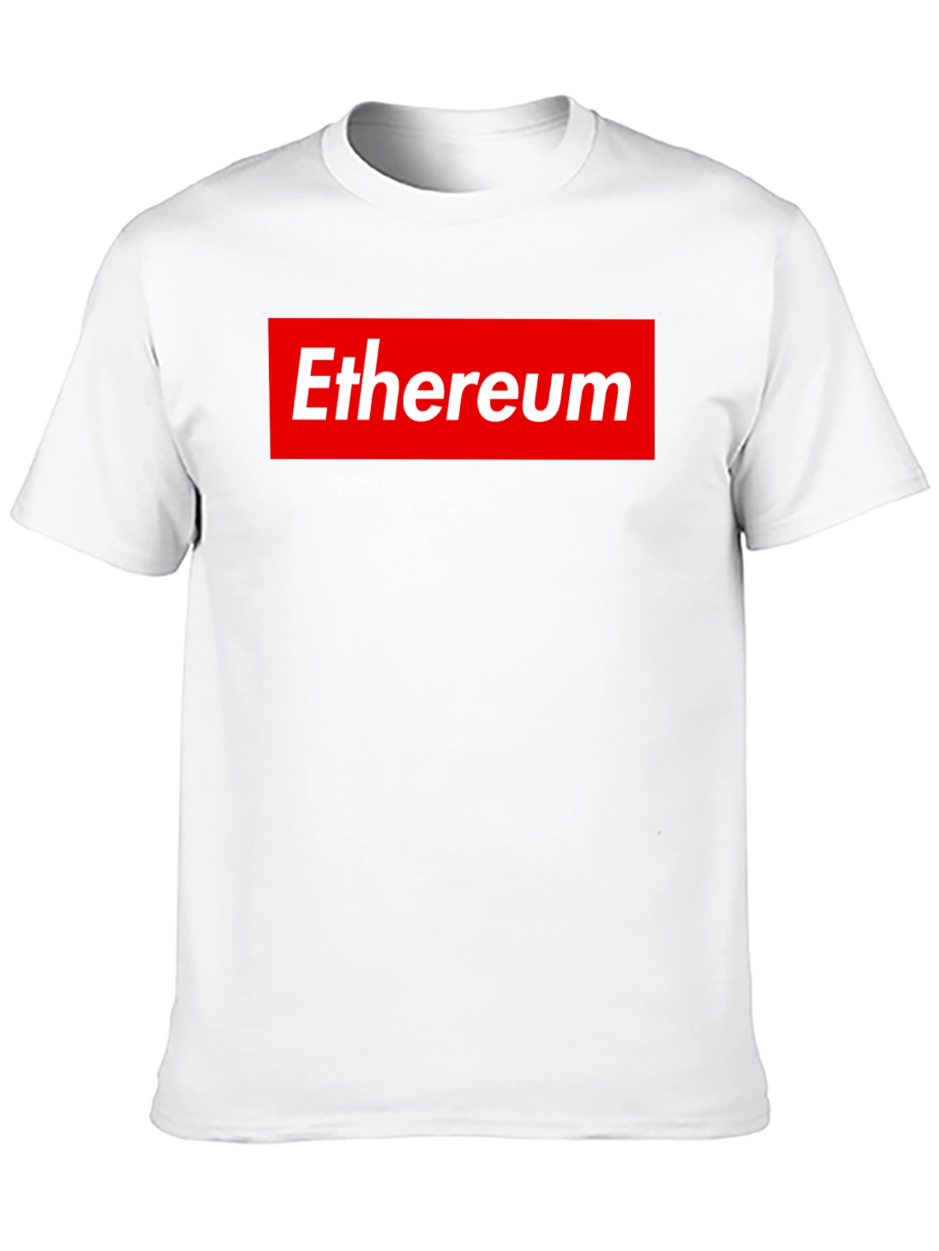 Ethereum Logo Black T-Shirt - Supreme Style