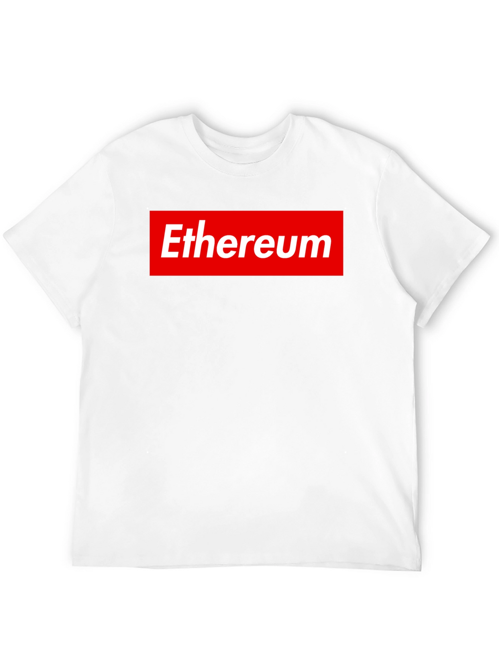 Ethereum Logo Black T-Shirt - Supreme Style