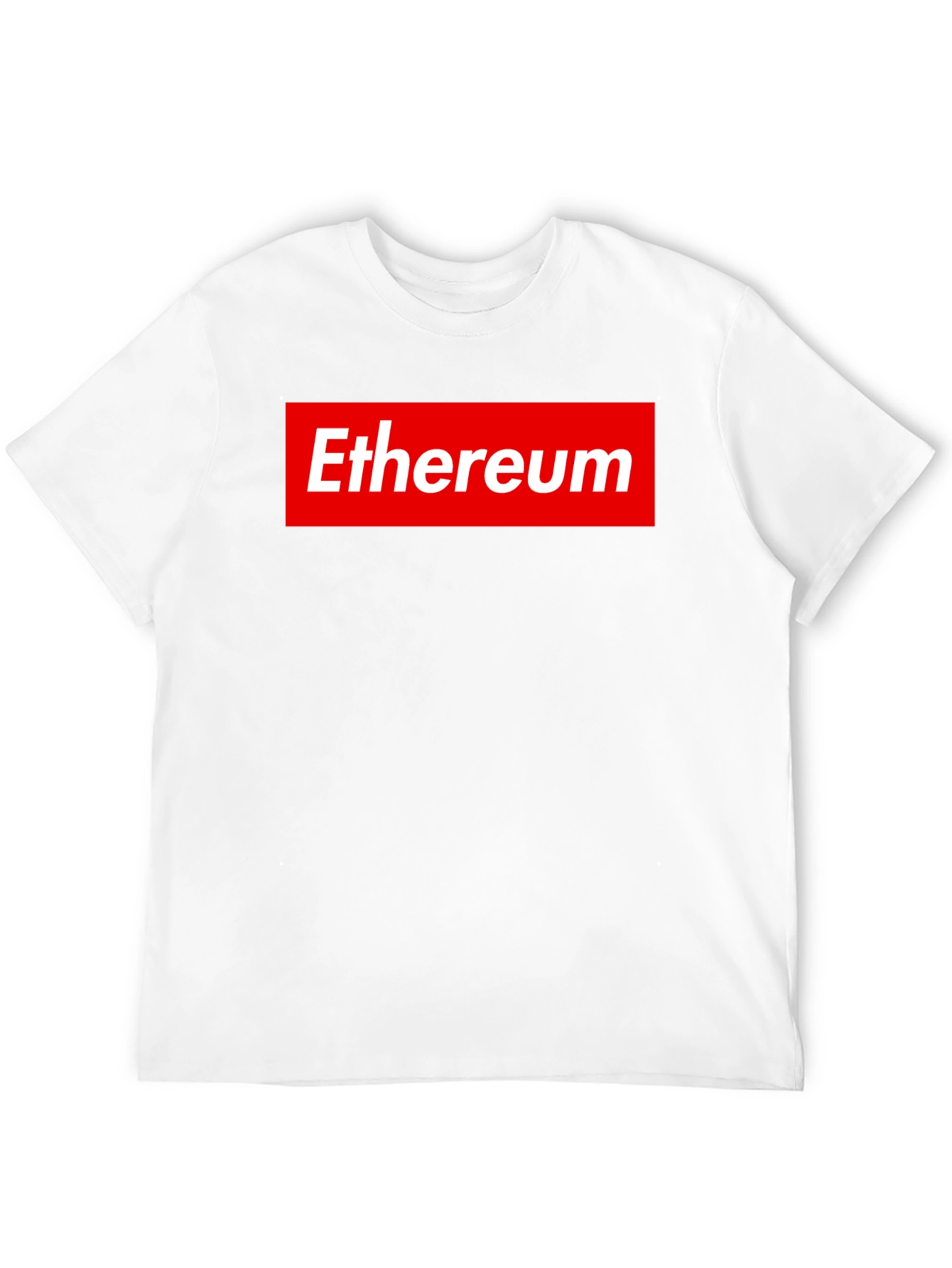 Ethereum Logo Black T-Shirt - Supreme Style
