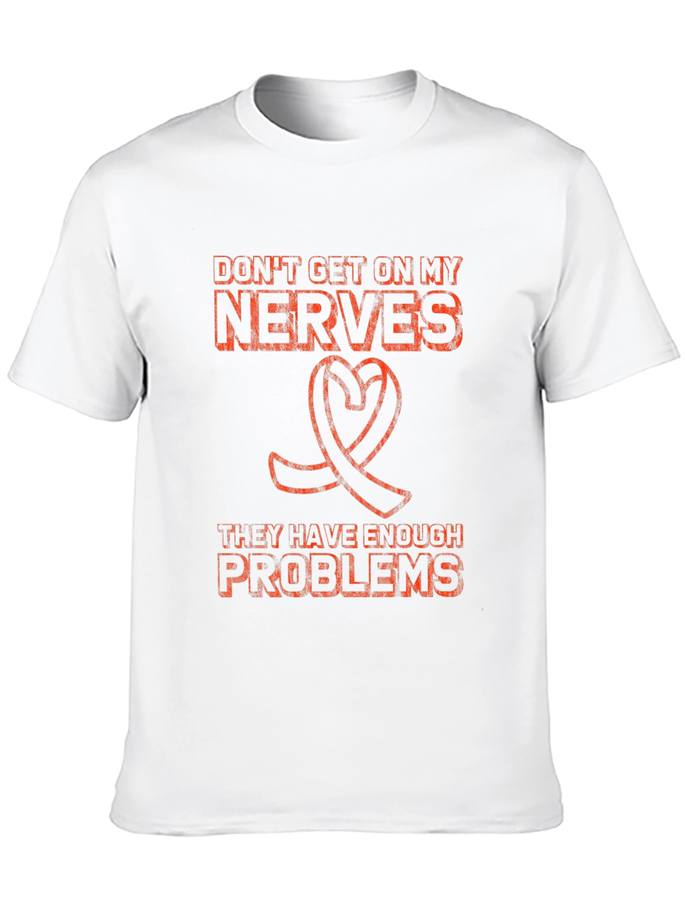 Nerves T-Shirt - Funny Sarcastic Graphic Tee