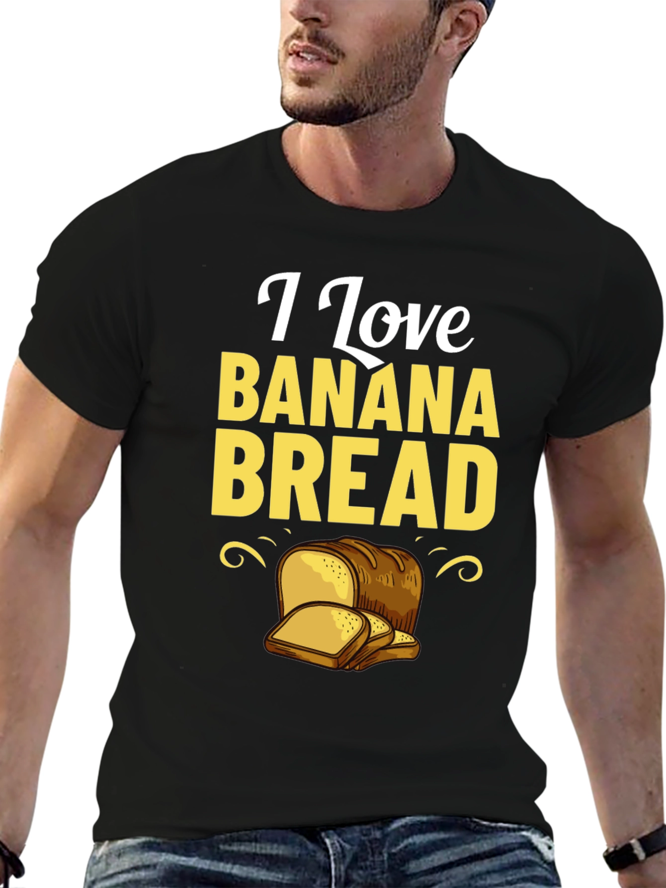 I Love Banana Bread Graphic Tee