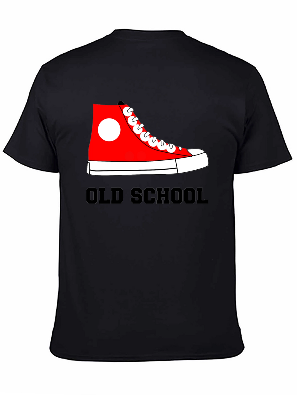 Old School Sneaker Graphic Tee - Retro Style