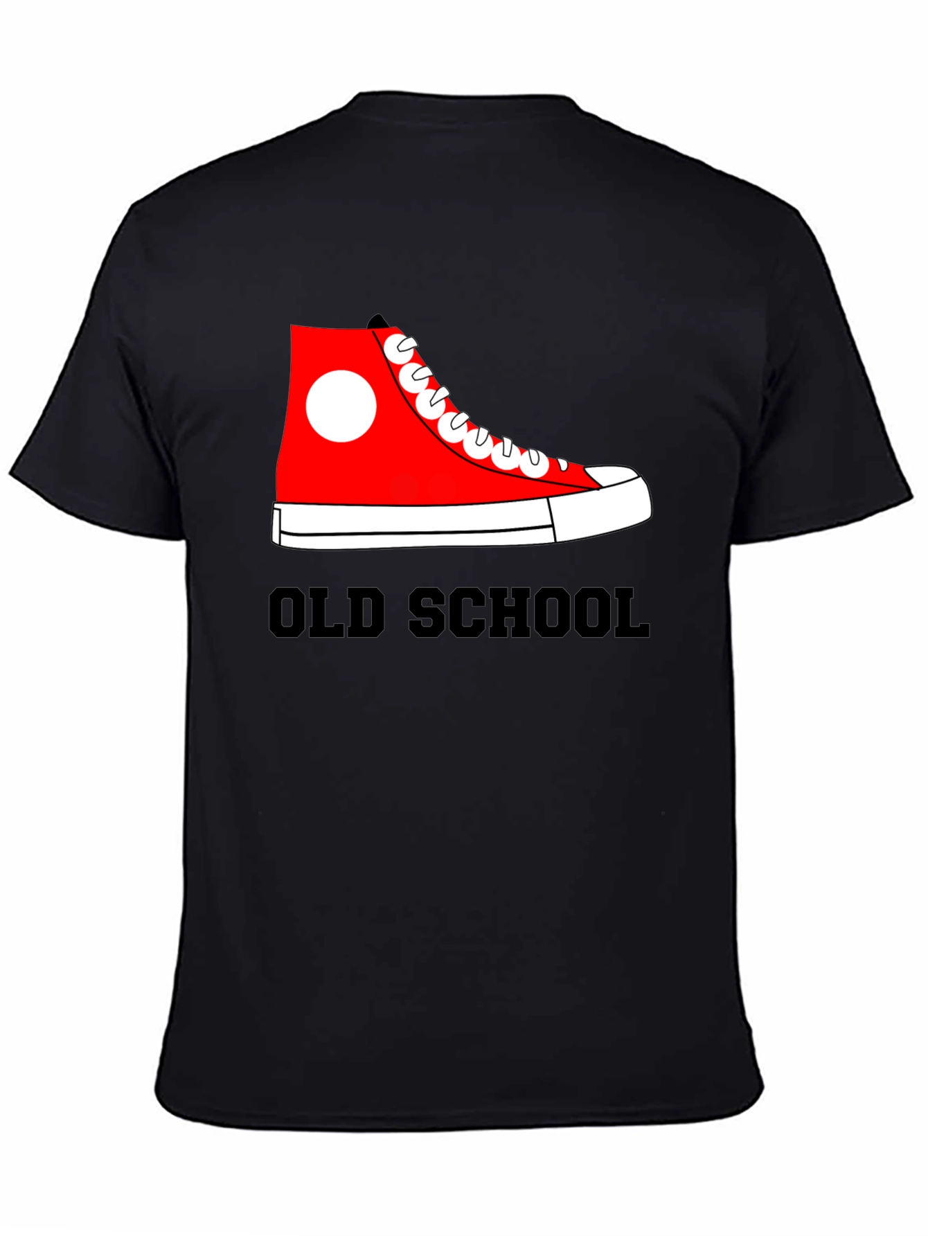 Old School Sneaker Graphic Tee - Retro Style